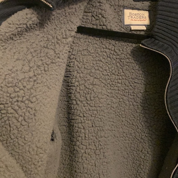 Boston Trader Full Zip Blue Jacket Size XL - Picture 5 of 10